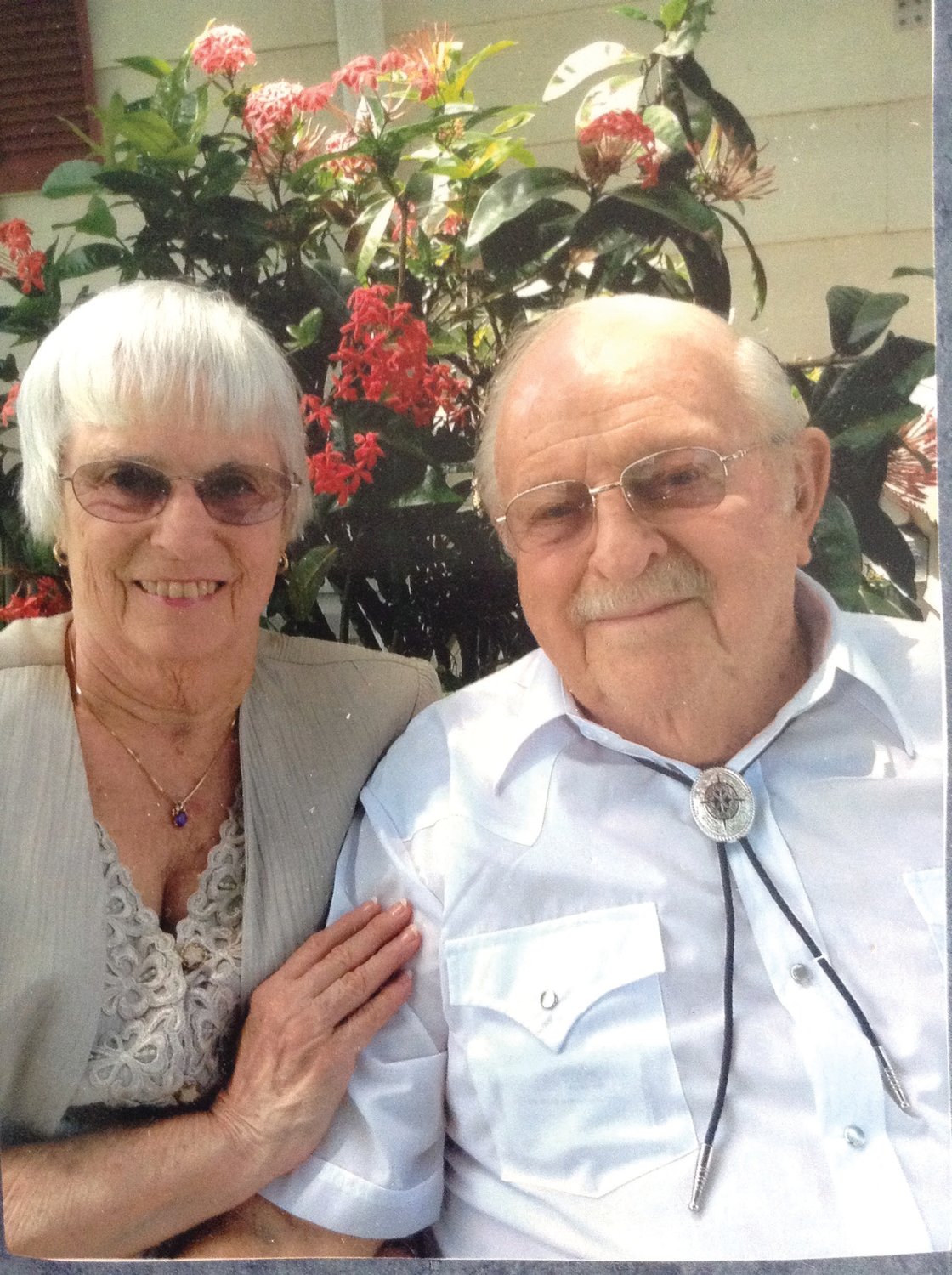 Marlene and Richard Burns were married for 65 years, raised 103 children and visited seven continents together before he passed away in July 2020.